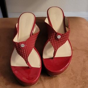 Dark Red sandals
